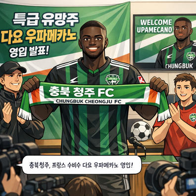충북청주, 다요 우파메카노선수 드래프트 영입 공식